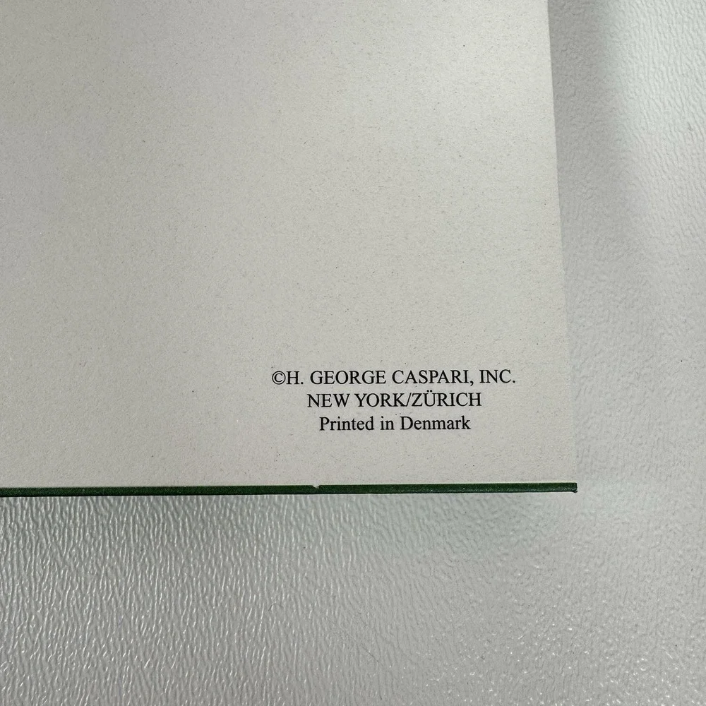 Caspari Spode Christmas‎ Tree Photo Cards 10 Ct Boxed with Envelopes NEW Vtg 4x6